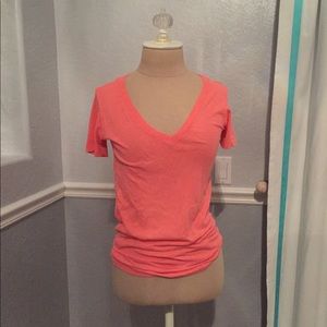 XS Victoria’s Secret PINK V-Neck short sleeve